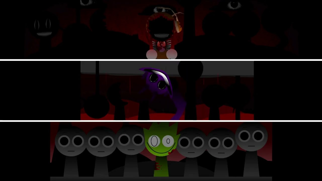 Sprunki Santi Treatment VS Sprunki Phase 4 Reimagined VS Sprunki Phase 10 EP 105