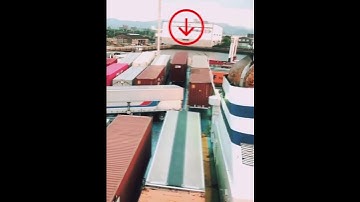 Lùi xe Container đỉnh cao trong không gian chật hẹp #antvina #container #truck #logistics