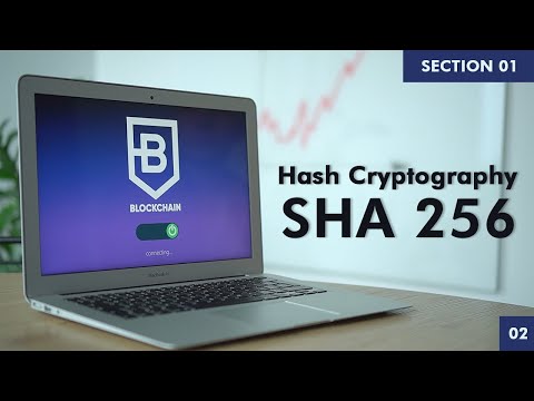 Hash Cryptography| SHA 256 | Learn Blockchain | Section 1 | Part 2