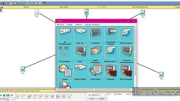 BUILDING A STAR TOPOLOGY USING A  CISCO PACKET TRACER