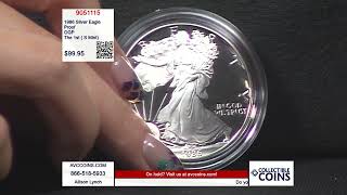 1986 Silver Eagle - Proof - OGP - The 1st ( S Mint )