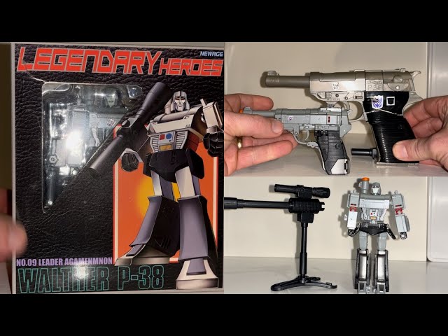 Transformers Newage no 09 Agamemnon review. Legends scale megatron