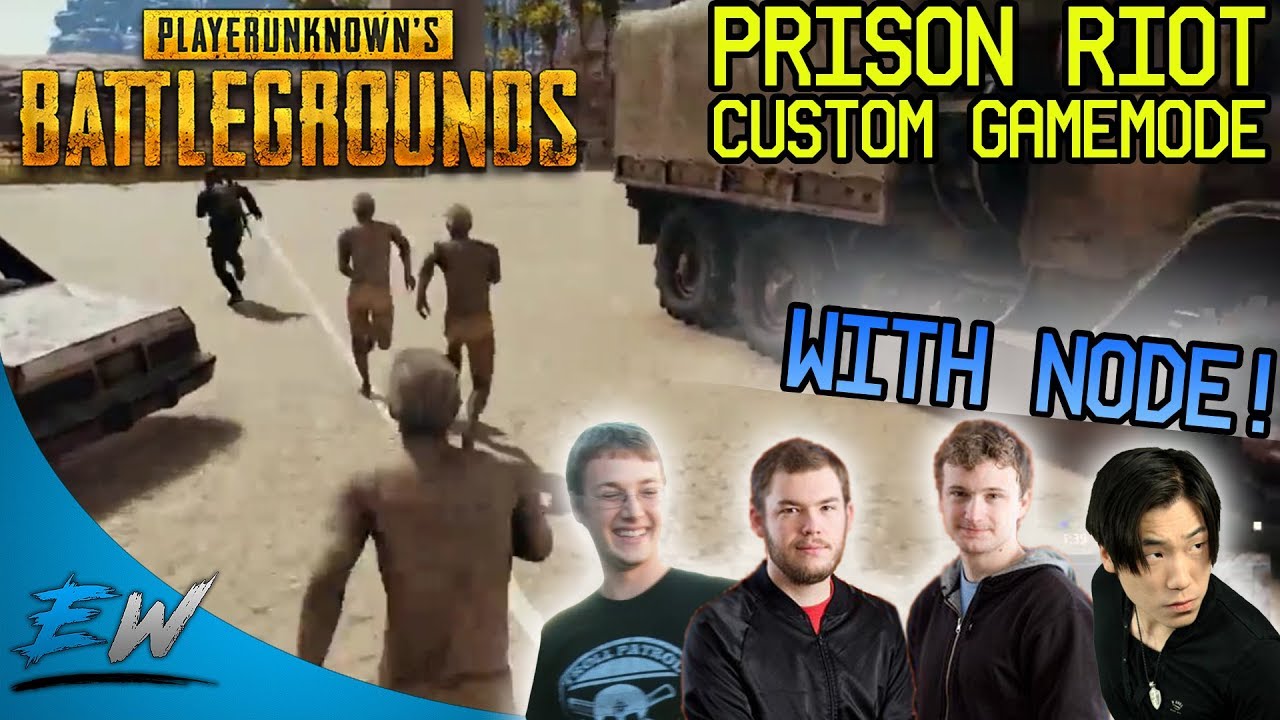 PUBG | Prison Riot Game Mode w/NODE (LAN PARTY)