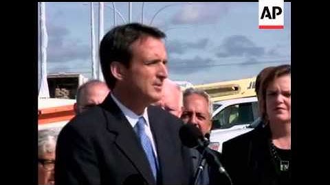 Officials have set the date and the scene for the opening of the new Interstate 35W bridge: Thursday