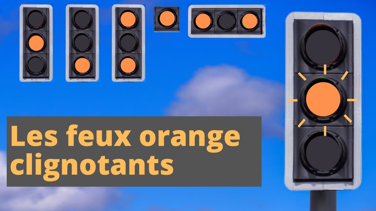 Feu clignotant orange SL24AC