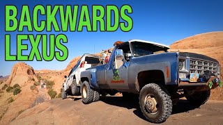 Hauling A Lexus Backwards Out Of Hells Revenge