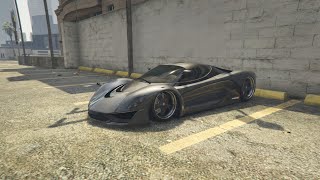 GTA V Story Mode (PS4 Pro): Grotti Turismo R Customization (Stanced)