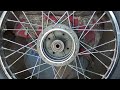 Repair motorcycle brake hub resurfacing and tooling on lathe machine
