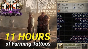 【Path of Exile】Loot from 11 Hours of Farming Tattoos | 3.27
