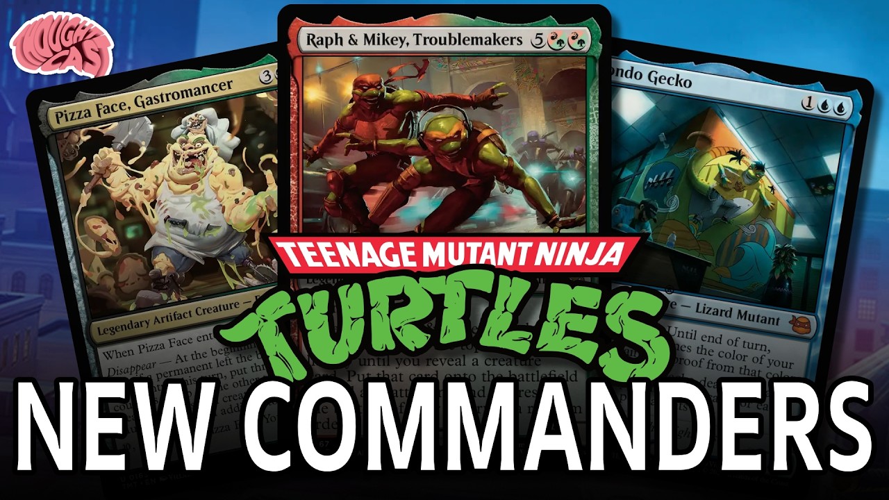 Build These Unique Commanders from TMNT | Full EDH Deck Lists | The MTG Thoughtcast Ep. 97
