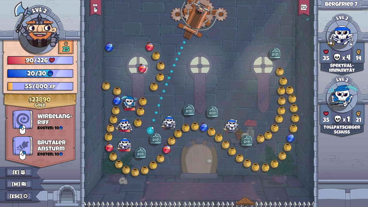 Roundguard angespielt: Peggle trifft auf Diablo [Deutsch Game Gameplay]