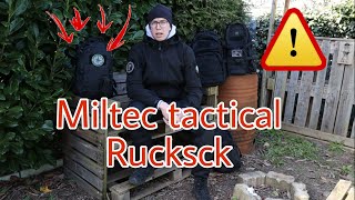 Miltec Tactical Rucksck Hextac Bushcraft Gearausrüstung