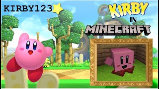 How to make a Kirby in Minecraft - Minecraft Tutorial