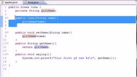 Java Video Tutorial Part 17 |   Constructors