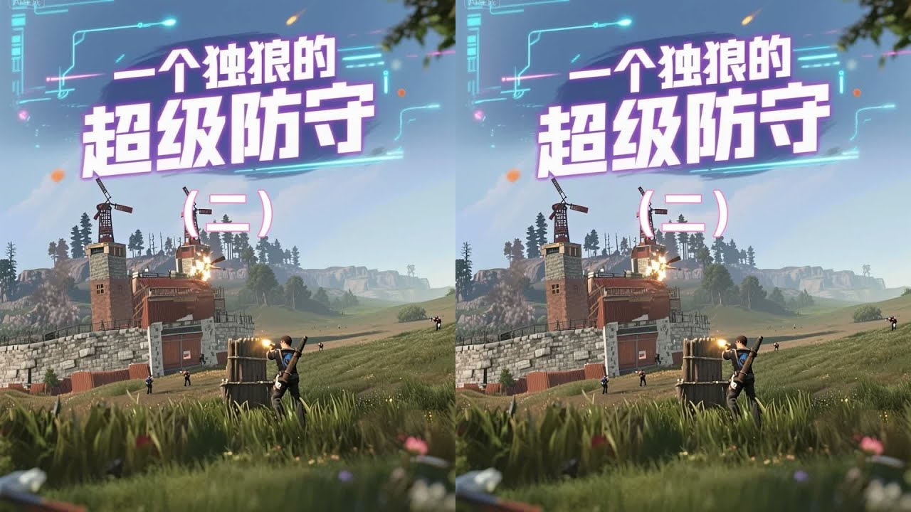 Rust獨狼超級防守！面對地獄級進攻...這波極限反殺真的太犯規 #生存游戏 #沙盒游戏 #Rust #Steam游戏 #多人联机