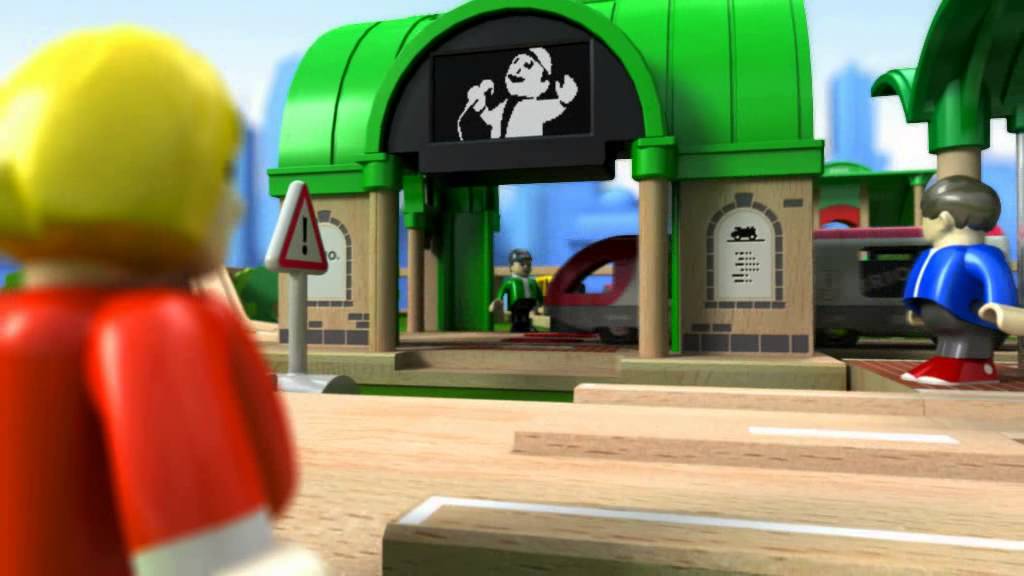 L’univers de la gare en bois - Brio