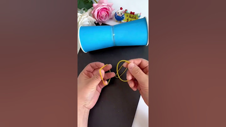 making craft using paper
