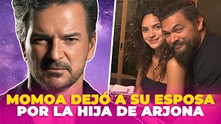 ¿Jason Momoa dejó a su esposa para estar con la hija de Arjona? Así se conocieron