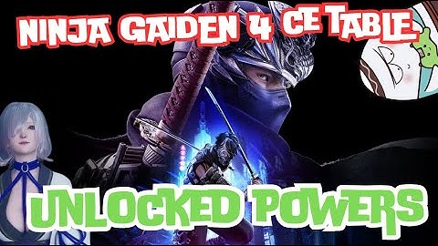 ⚔️ Ninja Gaiden 4 Cheat Engine Table 🩸 Infinite HP, Energy & Berserker Mode! 🔥