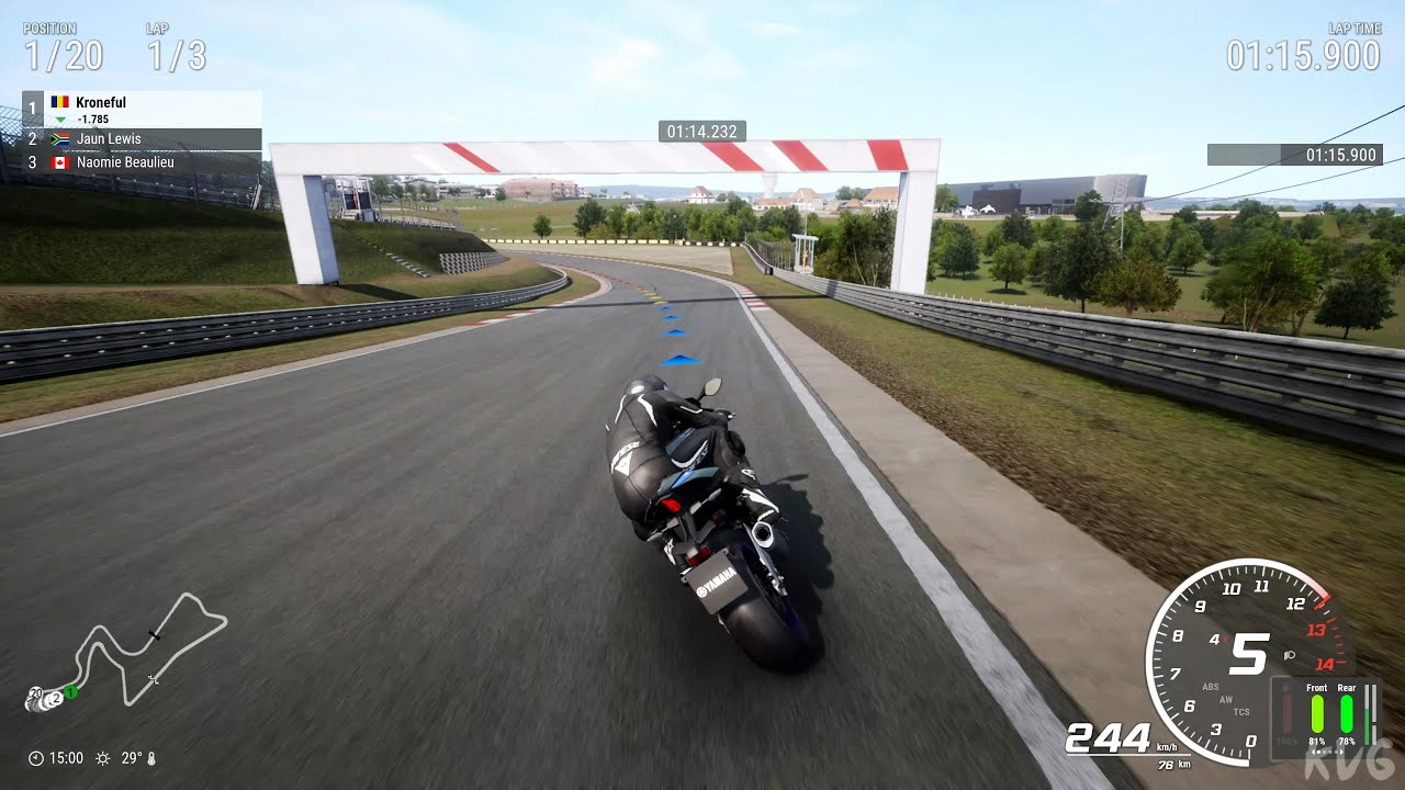 RIDE 4 - Kyalami - Gameplay (PS5 UHD) [4K60FPS]