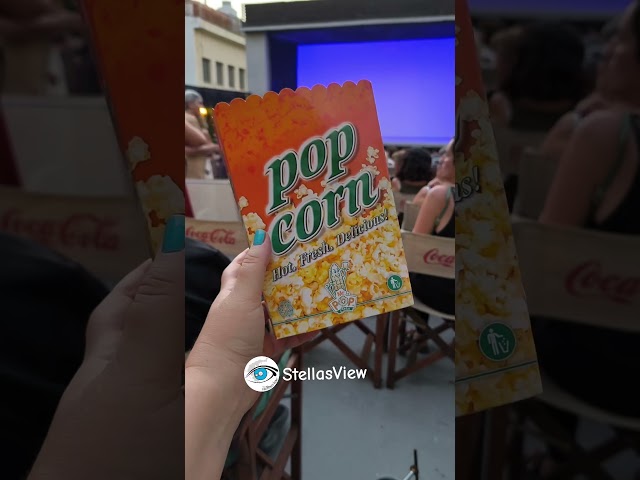 🎬 Σαν ΣΤΑΡ του Θερινού Σινεμά! 🎥 Σπασμένη Φλέβα #StellasView #Cinema #MovieTime #Summer #Veria