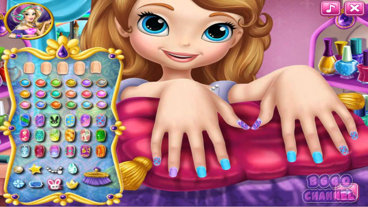 Sofia The First Nail Spa Nails Design For S You Sofia The First Nail Spa Nails Design For S