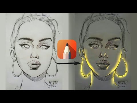 How To Add Light Effect In Your Drawing Glow Your Sketch Using Autodesk Sketchbook Youtube How To Add Light Effect In Your Drawing Glow Your Sketch Using Autodesk Sketchbook Youtube