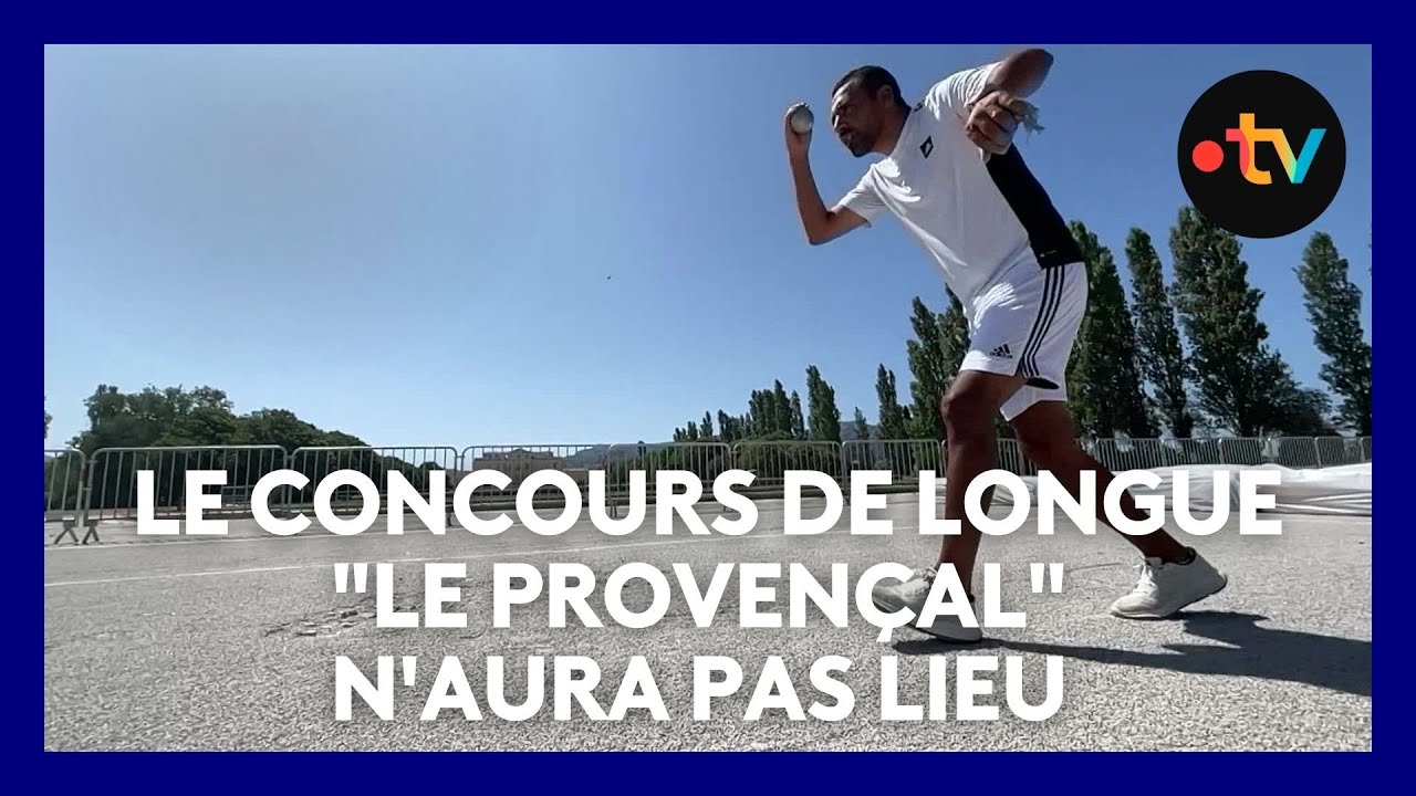 Coup de tonnerre dans le milieu bouliste, le concours de longue "Le Provençal" n'aura pas lieu