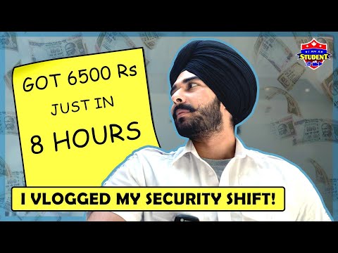 Security Jobs in Canada | 130$ Per Day | I Am A Student | Punjabi VLogger | Canada vlogs in Punjabi