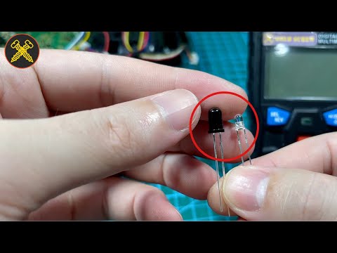 Simplest Way To Test IR LED - Including IR emitter and IR receiver LED
