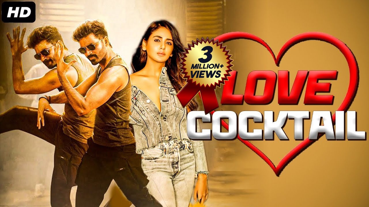 Dhanush's LOVE COCKTAIL Full Hindi Dubbed Action Romantic Movie Diya