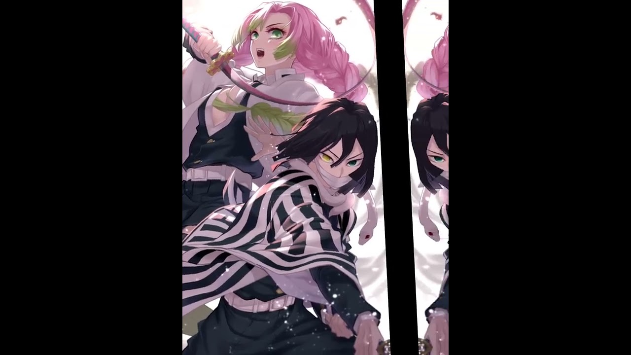 Demon slayer (KNY) Charecters singing | sugar crash | ‘PANTHER MONU’