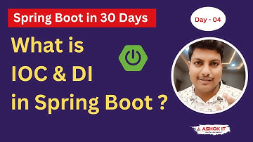 Day 4: What is IOC & DI in SpringBoot ? | 30 Days of Spring Boot Series