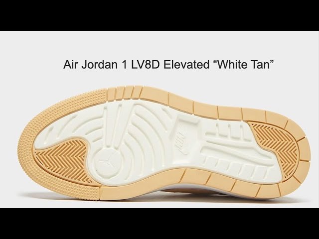 Air Jordan 1 LV8D Tan White Release Date