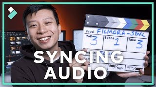 Sync Audio With Video In Filmora9 Two Minute Tip