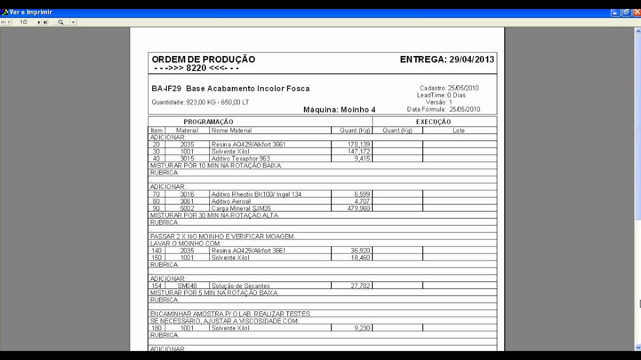 Software para controle da produção da industria de tinta www.autocapp.com.br