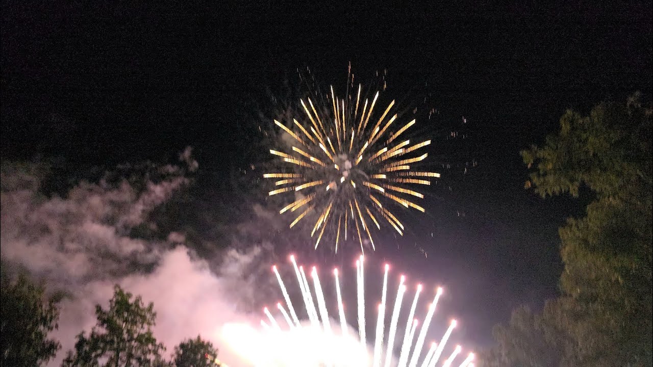 Feuerwerk Gauvolksfest Röttingen 2025