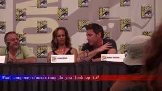 Robert Duncan at Comic-Con 2012 - Behind the Music