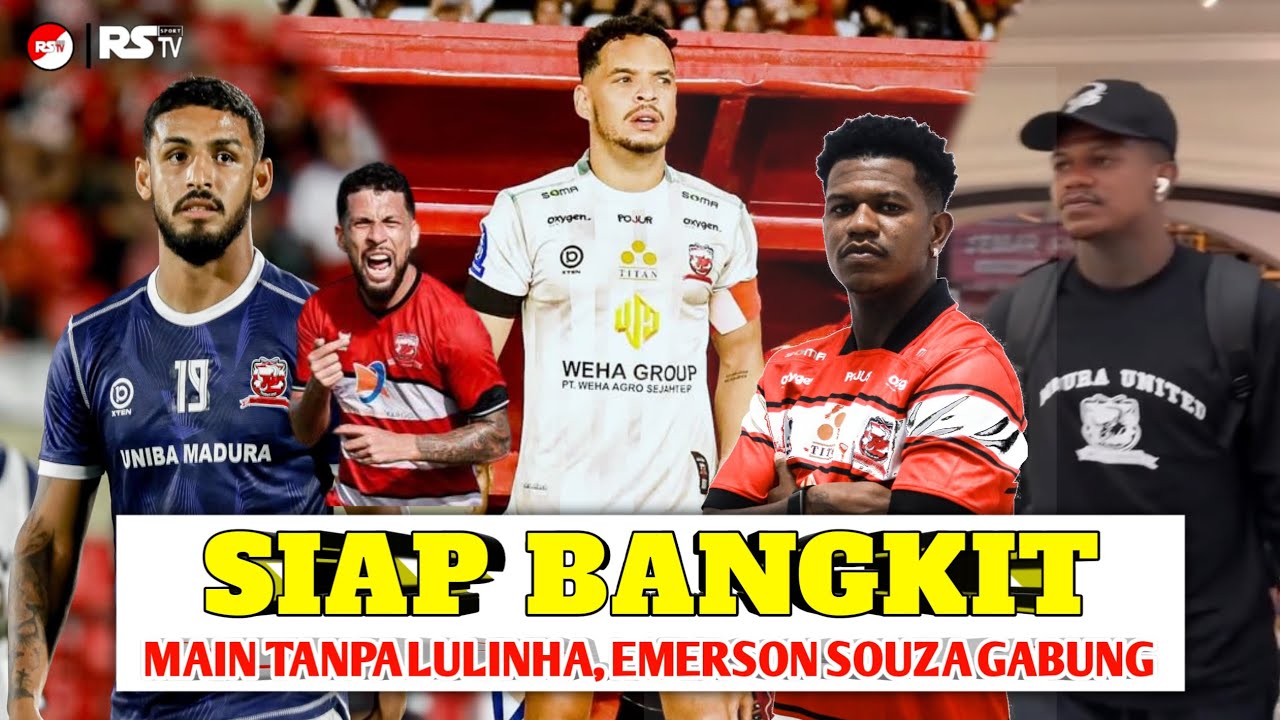 Emerson Souza Siap Gantikan Lulinha | Pemain asing anyar Madura united | Madura Siap Bangkit ❗