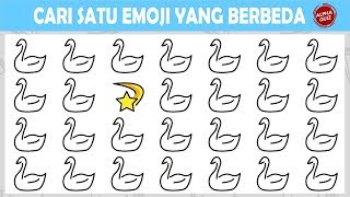 BUAT YANG NGAKU JENIUS I TEKA TEKI SULIT CARI SATU EMOJI YANG BERBEDA I RIDDLE EMOJI I VOL. 47