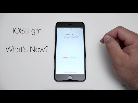 iOS 9 GM - What’s New?