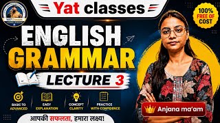 Parts of Speech Complete Course 🔥 | English Grammar Lecture 3 | By Anjana Ma’am