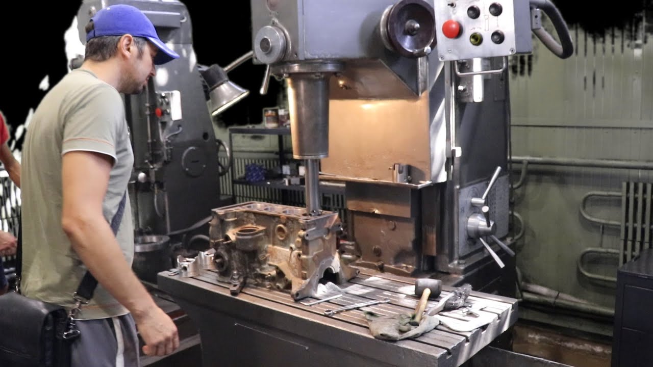 Где я шлифую коленвал, расточка, ремонт головок, шлифовка ГБЦ и многое ...