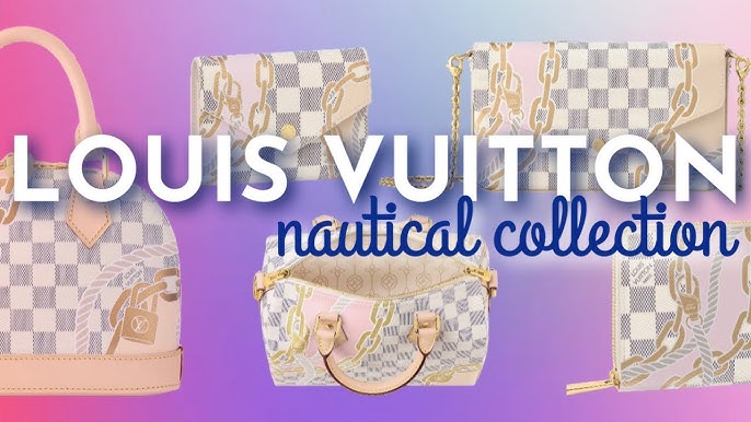 Louis Vuitton 2023 Nautical Damier Azur Alma BB - White Handle Bags,  Handbags - LOU717599