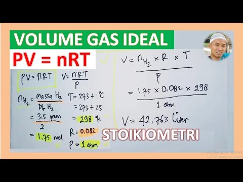 Video: Apakah PV dalam kimia?