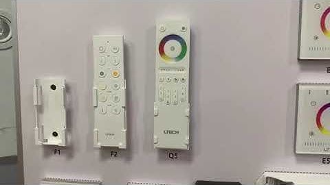 LTECH F2 remote pairs with receivers and control LED strips