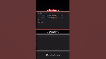 Junior vs Senior | Frontend development | #html #css #webdesign #webdevelopment #coding #javascript