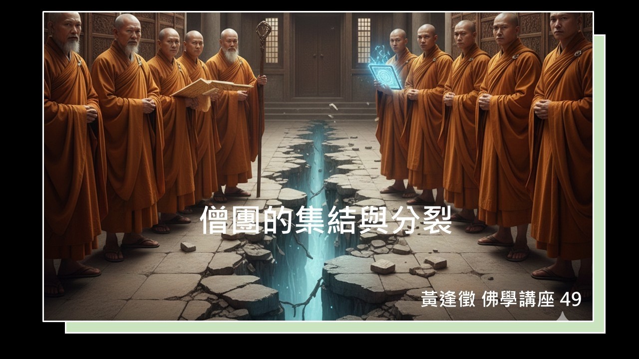 【僧團的集結與分裂】