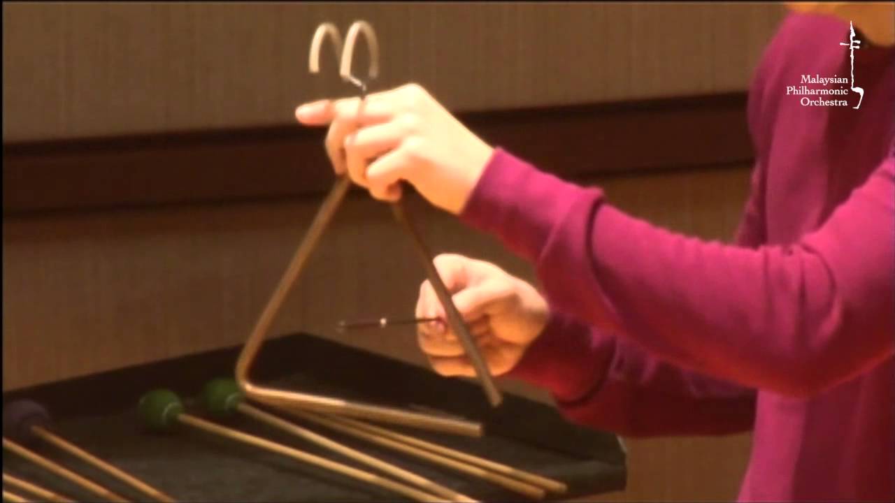 3 Pièces Triangles à Percussion Enfant Triangle Musical Triangle