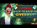 Free Fire MAX : Live CS Custom Room Giveaway 💸💸